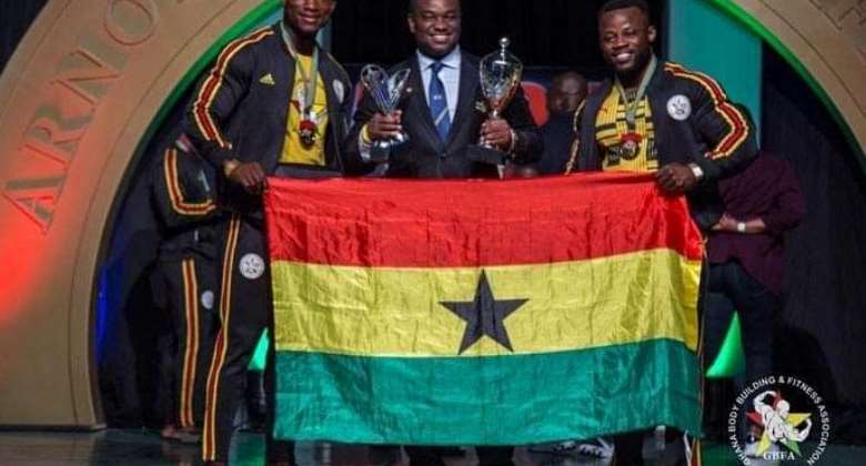Ghana wins two gold medals at The Arnold Classic