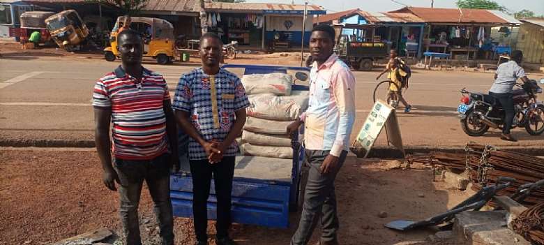 Suaman MP donates building materials to communities