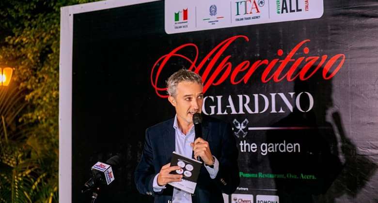 Accra: Italian Embassy Hosts ‘Aperitivo in Giardino’ To Mark 5th Italian Cuisine Week