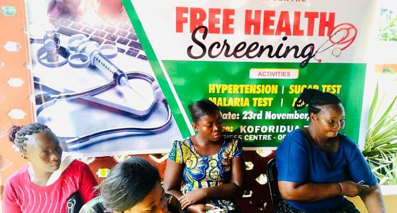 Over 300 people benefit from ASA Savings and Loans free health screening exercise at Koforidua and Somanya