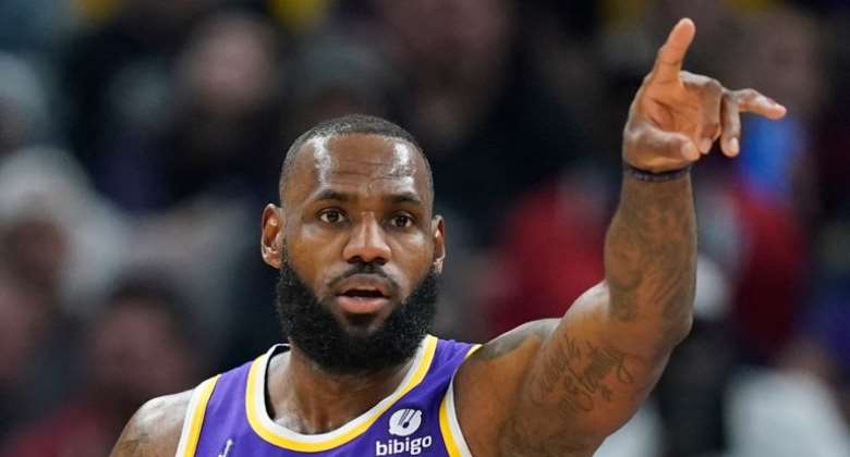 NBA: Los Angeles Lakers' LeBron James fined for obscene gesture