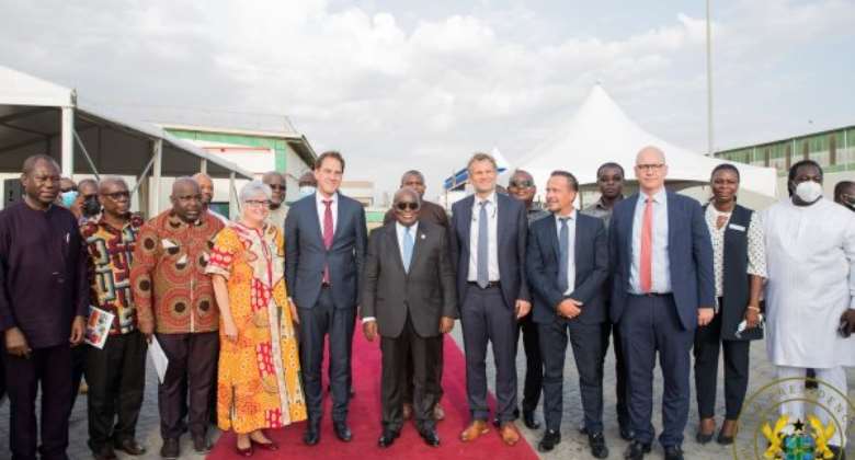 Akufo-Addo commissions cocoa processing plant in Tema