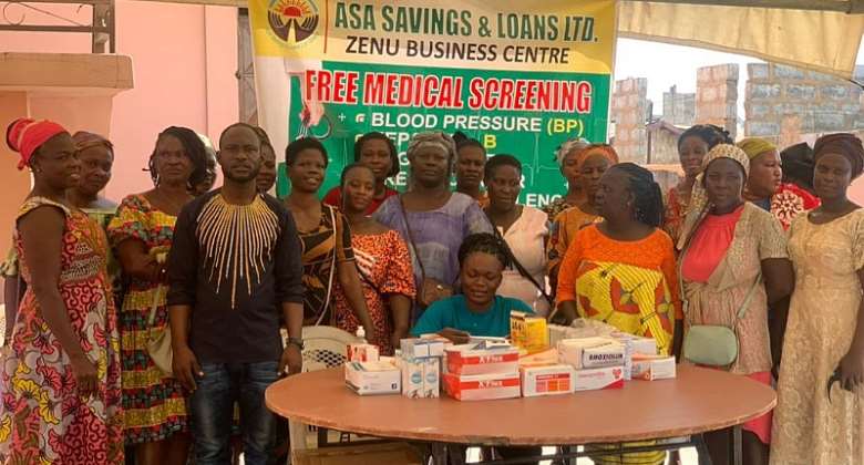 ASA Savings and Ltd organises free health screening at Maambobi and Zenu