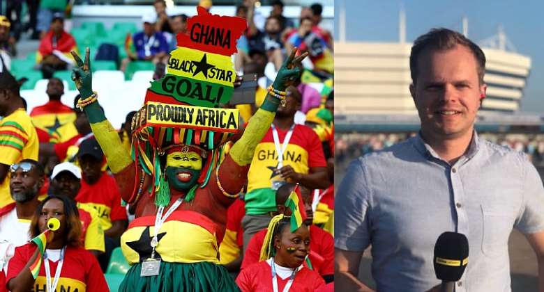 Ghanaian supporters wow BBCs John Bennett as they prayed throughout additional time