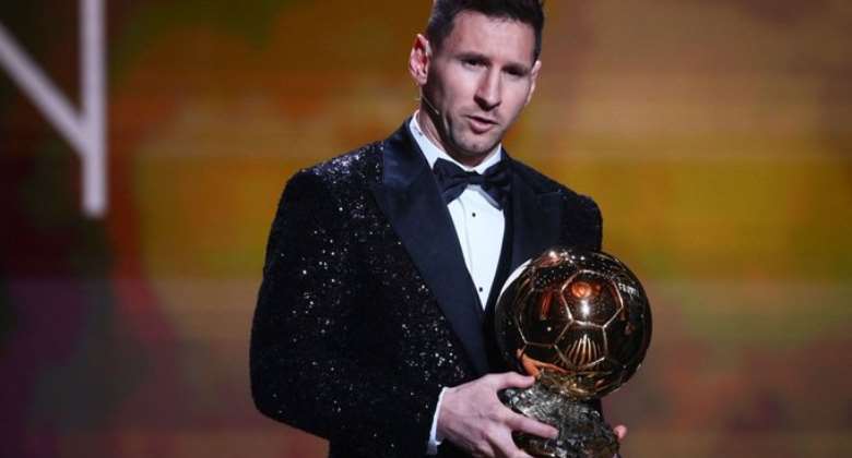 Argentina and PSG star Lionel Messi wins historic seventh Ballon d'Or