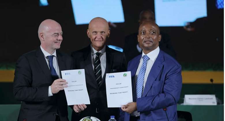 FIFA, CAF sign historic Memorandum of Understanding to create world class African Referees