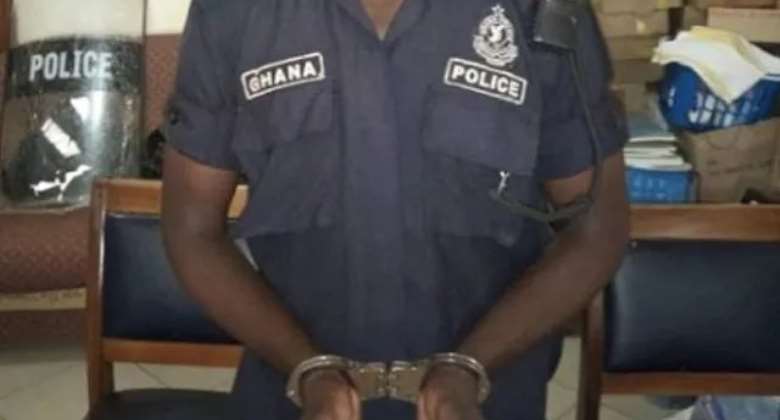 Officer arrested for forcefully kissing the thighs of woman remanded