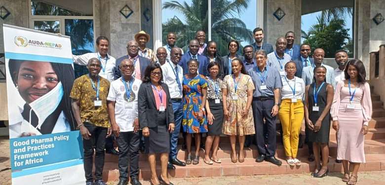 Workshop on Draft Compendium of Good Policy for Pharma Manufacturing in Africa held in Accra