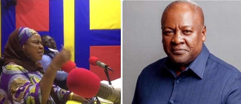 Hot Video: Mahama is a dead goat, allow me to insult him — Female NPP Communicator