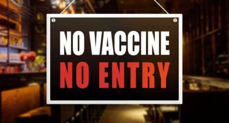 Persons not vaccinated by December 31 to be denied access to public places