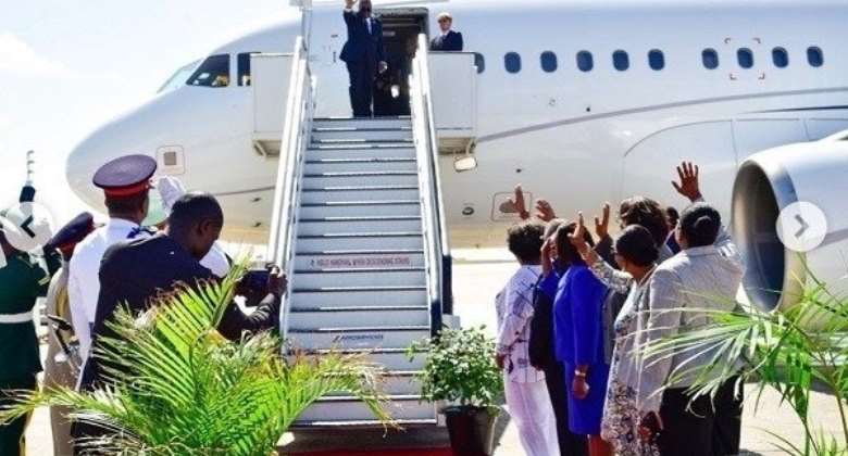 Akufo-Addo leaves for Conference of Black Caucus of US state legislators