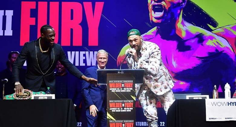 Tyson Fury Predicts Round Two KO In Deontay Wilder Rematch