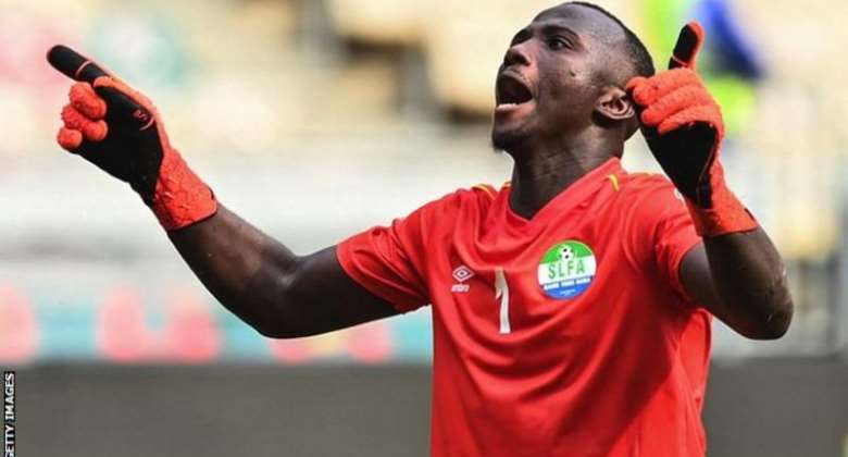 Mohamed Nbalie Kamara savoured his clean sheet against defending Nations Cup champions Algeria