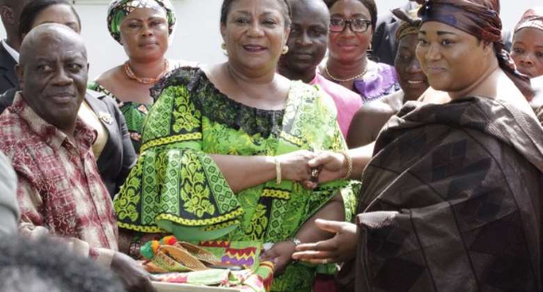 New MBU At KATH: Ashanti Queenmothers Thank First Lady