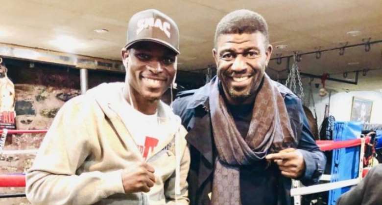 Richard Commey and manager Amo-Bediako suspended by GBA