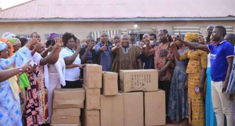NPP youth commends Nana B for helping them with resources, logistics