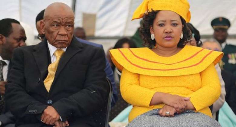 Lesotho ex-PM Thomas Thabane charged for murdering wife