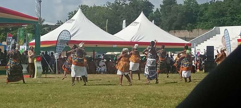 Cultural display, agric exhibition spice up 37th National Farmers Day in Cape Coast