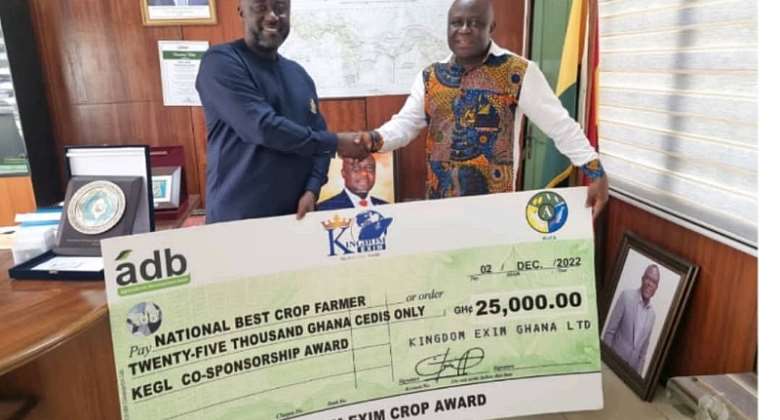 Kingdom Exim Ghana co-sponsors 38th National Farmers Day