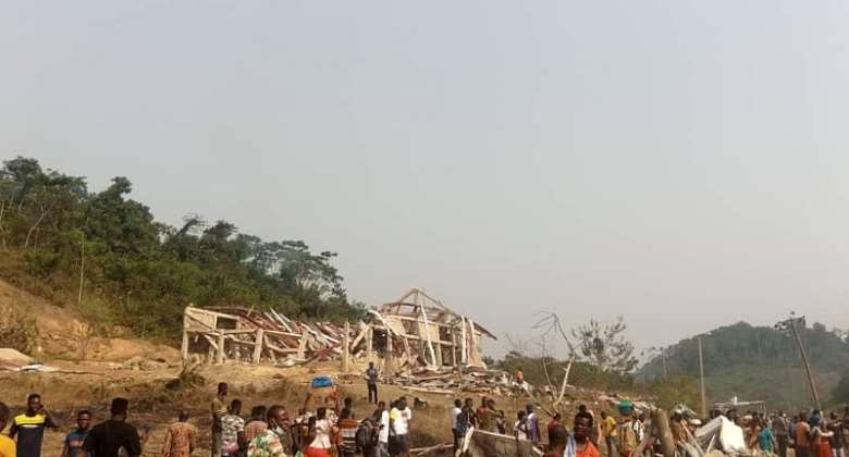 Appiatse disaster: Almost 95 of houses in Bogoso-Appiate gone – NADMO