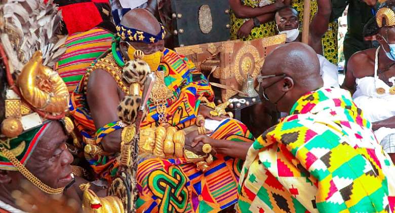 PHOTOS: Bawumia joins Otumfuo to celebrate final ‘Akwasidae’ of 2021