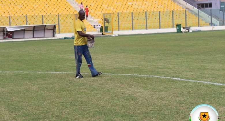 NSA begins pitch maintenance at Accra Sports Stadium after musical concert