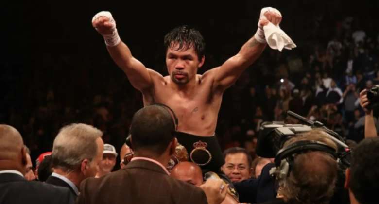 Manny Pacquiao got some home cooking in a key win early in his career. Photo by Christian PetersenGetty Images