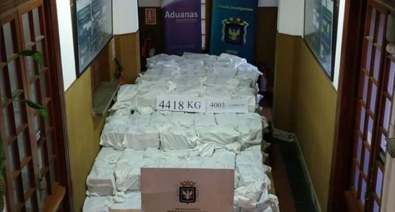 Uruguay seizes record 6 tonnes of cocaine at port and ranch