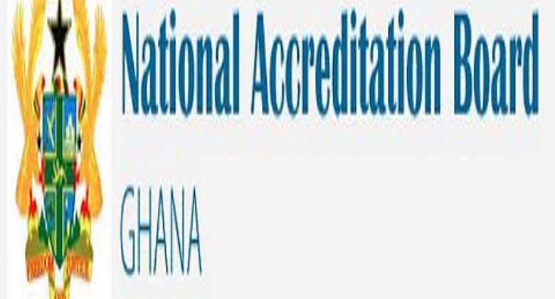 Letter To National Accreditation Board of Ghana