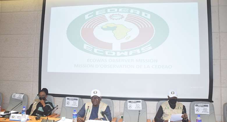 Head of ECOWAS-EoM, Commissioner PAPS and ECOWAS Rep in The Gambia