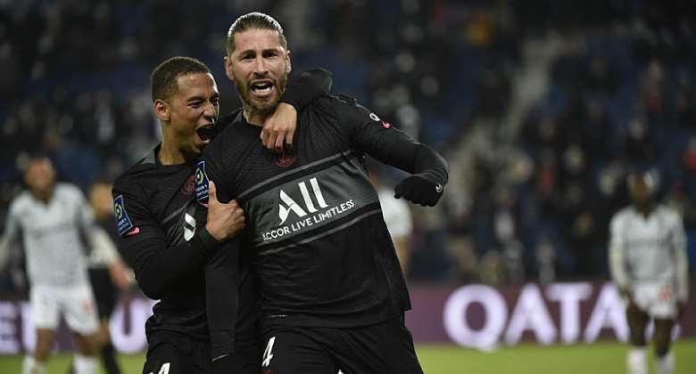 Ligue 1: Sergio Ramos scores first Paris Saint-Germain goal in win over Reims