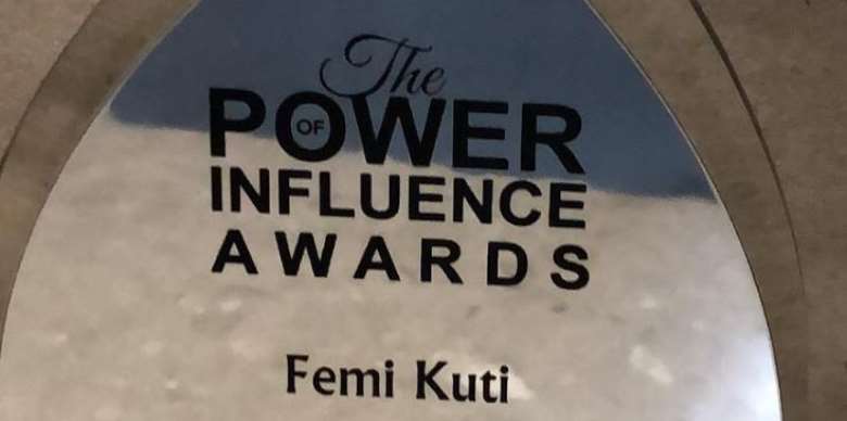 Afro Beat Singer, Femi Kuti Wins Global Icon Award