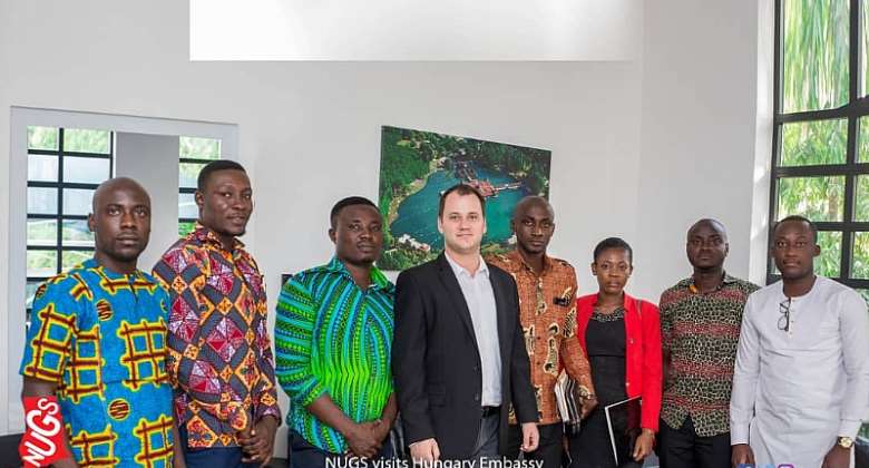 NUGS Visits Hungarian Embassy Over Welfare Of Ghanaian Students In Hungary