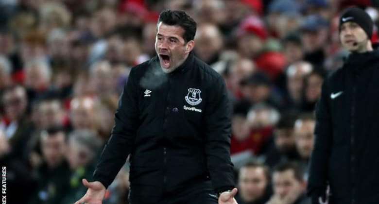 Everton Boss Marco Silva Faces The Sack After Derby Thrashing At Anfield