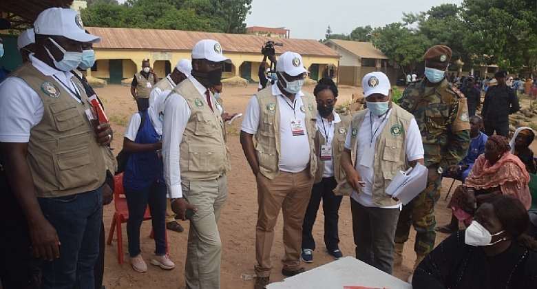 ECOWAS Mission Observes the Presidential Election in The Gambia