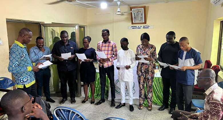 Swearing in of the National Officers of OBOSA
