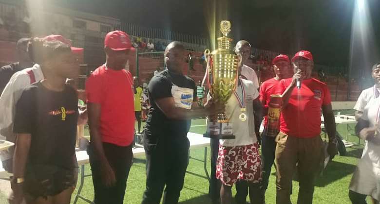Young Boys of Kokompe Win Tug of War Challenge