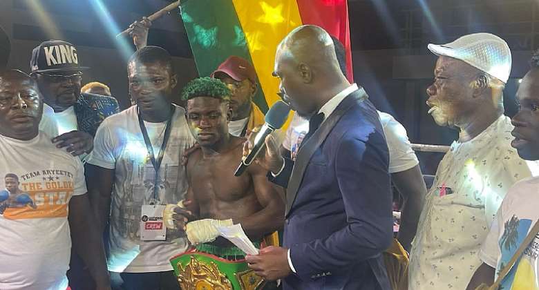 Mohammed Aryeetey wins National Flyweight title