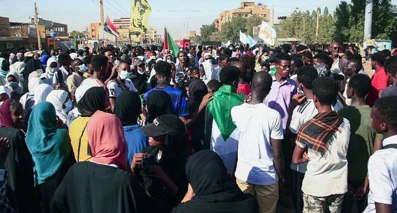 Sudan police fire tear gas as thousands protest in Khartoum