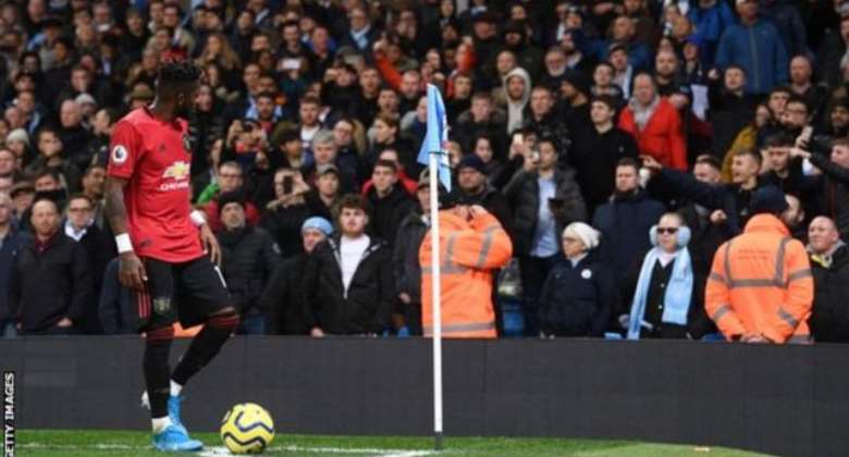 Manchester City 1-2 Manchester United: Allegations Of Racist Abuse As Objects Thrown At Fred