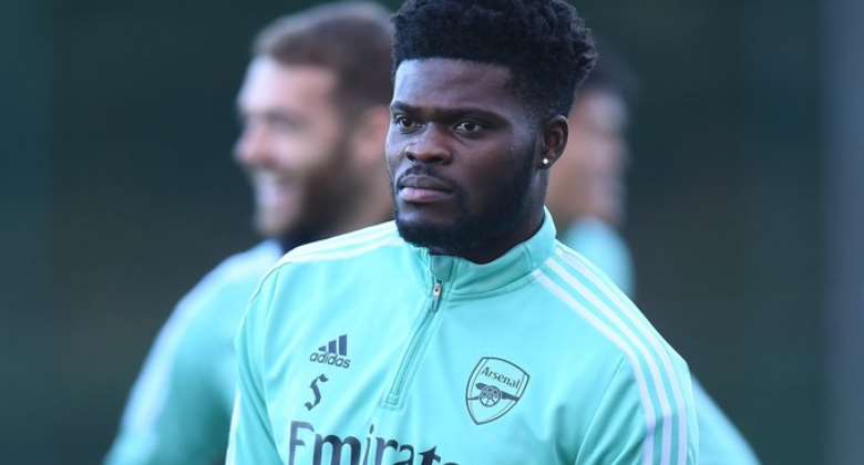 Thomas Partey rates his performances at Arsenal over the past year as '4 out of 10'