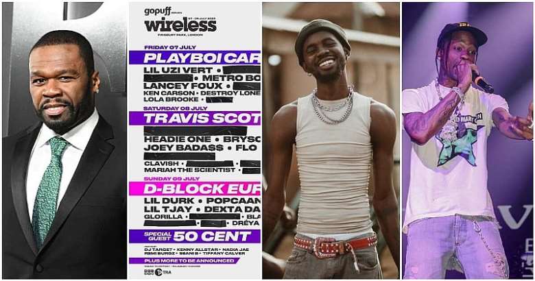 Black Sherif to share same stage with 50 Cent and other top artistes