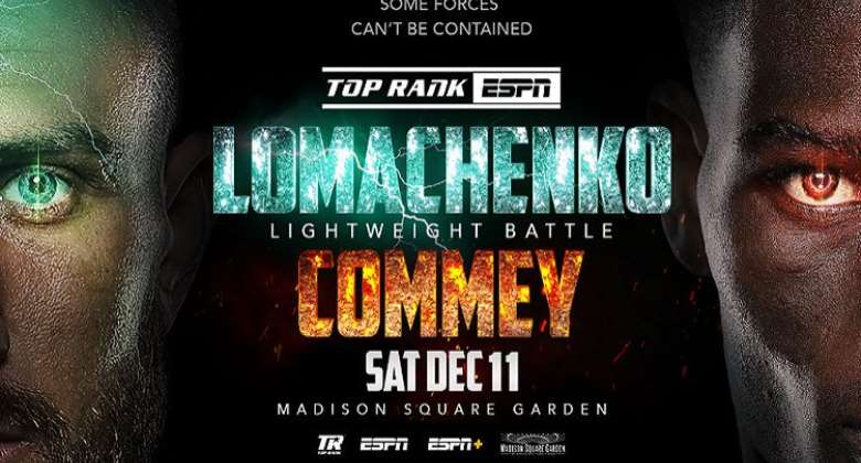Richard Commey confident of win ahead of Lomachenko hout