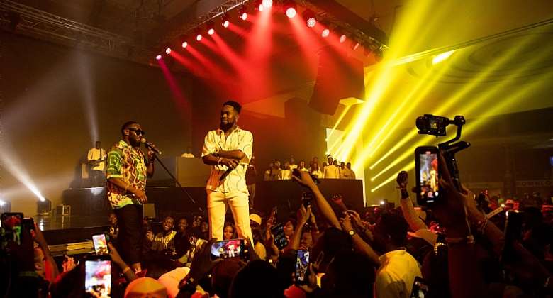 Photos: Patoranking closes out 2021 with show-stopping performance at Big Name Concert