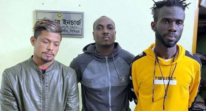 Two Ghanaian Footballers Arrested For Drug Possession In Bangladesh