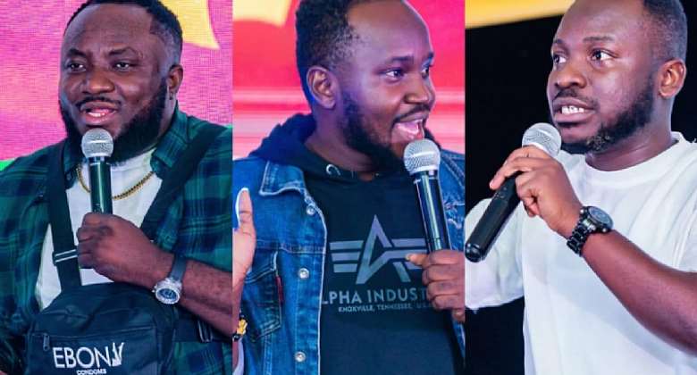 DKB, OB, Lekzy  Co crack up patrons at New Year Comedy Night
