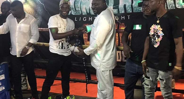 Richard Commey and Streetwise Foundation donate to Charles Quartey Memorial Gym