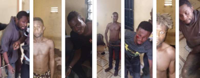 Takoradi: Police arrest robbers after gun battle