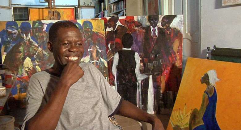 Larry Otoo: The Black Stars of Ghana - Art District