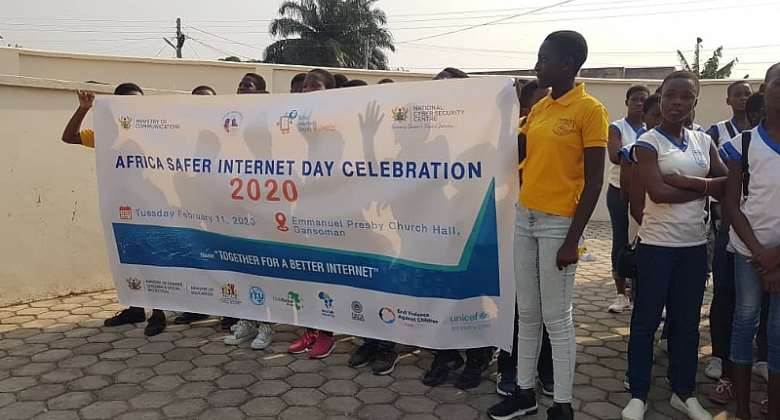 Over 300 Students Hit The Street For Africa Safer Internet Day Awareness